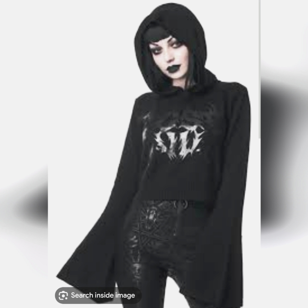 Killstar Entombed Sweater Hoodie
